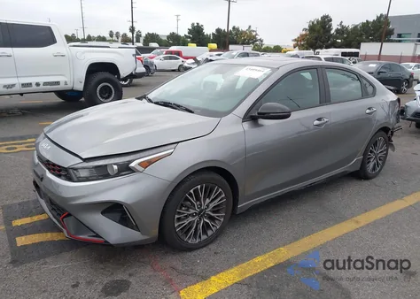 2022 Kia Forte Gt-Line z USA, uszkodzony, nr VIN 3KPF54AD5NE504224